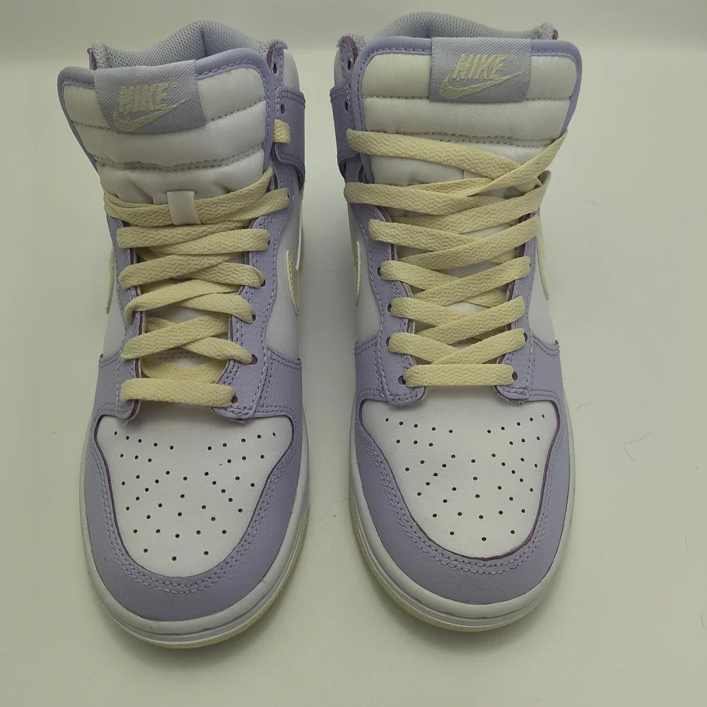 Nike Dunk High Oxygen Purple White Sail Womens Sneakers FN3504-100 Size 7